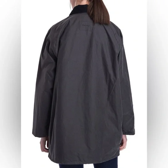 Barbour x Alexa Chung Edith Waxed Cotton Jacket - Picture 3 of 6